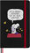 Moleskine Peanuts Taccuino a Righe, Quaderno Appunti Design Snoopy con Copertina Rigida, Segnalibro e Adesivi a Tema, Formato Large 13 x 21 cm