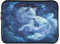 Housse de protection pour ordinateur portable - Motif loup blanc et bleu galaxie - 15-16