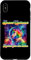 Space Unicorn Reach For The Stars Cute Rainbow Hair Unicorn Case for iPhone XS Max
