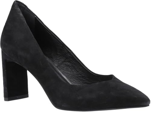 Hush Puppies Olivia Suede Women's Black Shoes - UK 7