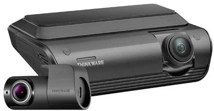 Thinkware ARC 700 Dash Cam - 4K UHD 2160p Front & 2K QHD Rear Car Camera - Built-in Wi-Fi GPS, Super Night Vision 3.0, Hardwire Lead For Battery Safe Parking Mode - 64GB SDCard - Android/iOS