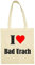 Reifen-Markt Tasche I Love Bad Urach Größe 38x42 Farbe Natur Druck Schwarz