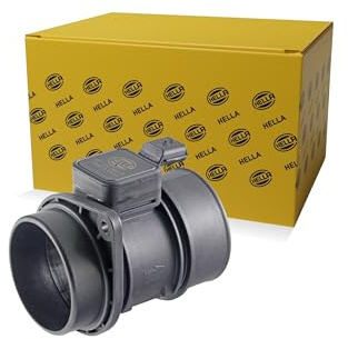 HELLA 8ET 358 095-161 Air Mass Sensor - 4-pin connector - Pipe-neck | Compatible with: Mercedes Benz Citan box/large limousine, Citroen Mixto, Citan Tourer, Nissan Primastar bus