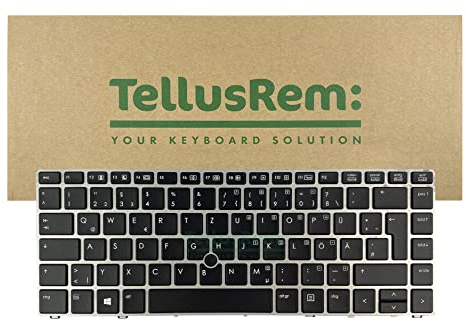 HP 9470 9480 9470M 9480M DE Teclado retroiluminado alemán, IVA incluido