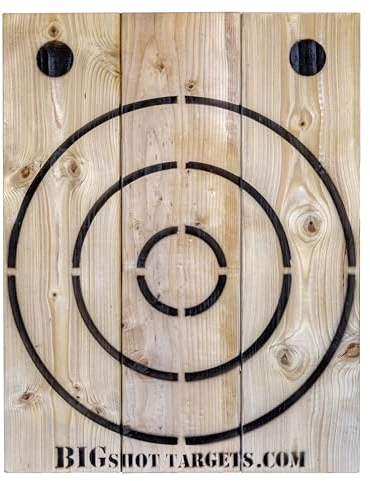 Wooden Axe Throwing Target with Bottle Opener