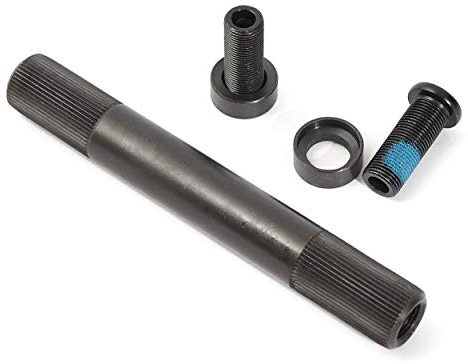 KHEbikes KHE BMX Kurbel Achse CrMo 19mm 48T 140mm lang nur 242g inkl. 2 Achsschrauben