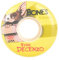 Bones STF Decenzo Gizzmo Skateboard-Räder, 103 A, V2 Schlösser, Weiß, 52 mm