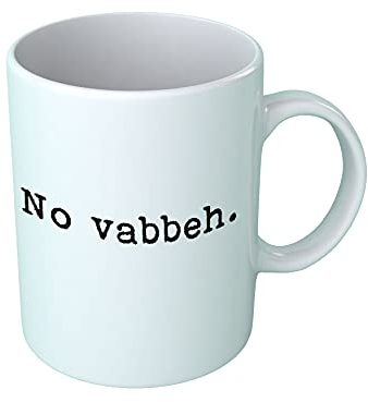 Tazza Divertente No Vabbeh - Regalo Donna Con Frasi, Gadget Divertenti - Idea Regalo per Amica