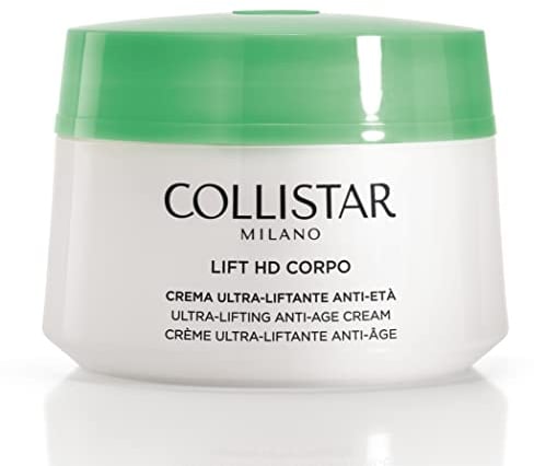 Collistar Lift HD Körper, Ultra-liftende Anti-Aging-Körpercreme, schenkt Leuchtkraft, besonders geeignet für die Innenseite von Armen und Beinen sowie für die Knie und das Dekolleté, 400 ml