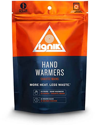 Ignik Resealable Multiple-Use Hand Warmers for 10 Hours of Heat Across 72 Hours