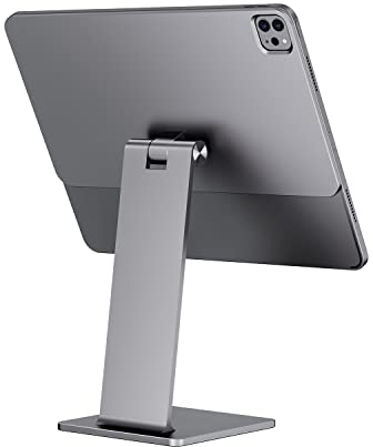 INVZI MagFree Support magnétique iPad, support flottant rotatif à 360° iPad Pro pour bureau, support de tablette en aluminium pour Apple iPad Pro 11 1ère/2ème/3ème/4ème génération,iPad Air 4ème, 5ème