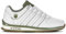 K-Swiss Herren Rinzler Sneaker, White/Deep Lichen/Gum, 49 EU
