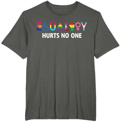 LGBT Equality Hurts No One Pride Menschenrechte Männer Frauen Kinder T-Shirt