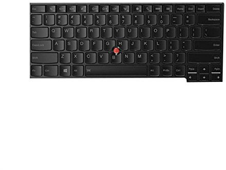Lenovo Raptor Keyboard with Numeric Backlight - German Layout, 5N21B44413