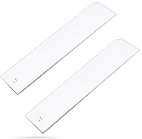 PEUTIER 2 Pezzi Raschietto per Sciolina, 23x5,7cm Raschietto per Sci Plastica Rimuovi Sciolina Detergente per Soletta da Sci per attività All'Aperto Sport Sci Snowboard Manutenzione Attrezzo
