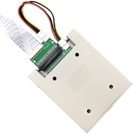 Oilmal 34 Pin Floppy Drive Connector 34P Cable Adapter 34 Pin Floppy Interface To 26 Pin FFC FPC Power Cable Adapter Floppy Drive Connector For External Use