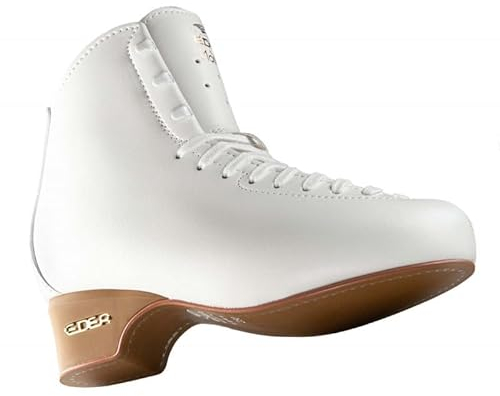 Edea Schlittschuhe Motivo, mit Balance Carbonstahl Klingen, Elfenbeinweiß (Breite: C, Große: 230 / EU 34.5)