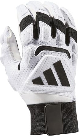 adidas Adizero Chaos Lineman Handschuh, Weiß, Größe M