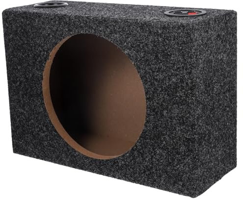 iplusmile Audio Per Auto Subwoofer Da 8 Pollici Altoparlante Con Box Sigillato Rivestito in Moquette Box Subwoofer Per Cabina Singola