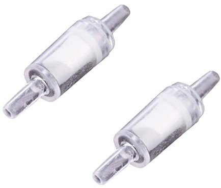 Air Pump Check Valve One Way Valve Non-Return Valve Reusable Plastic Air Control Valve Aquarium Accessories For Fish Tank 2 Pieces Useful and Attractive