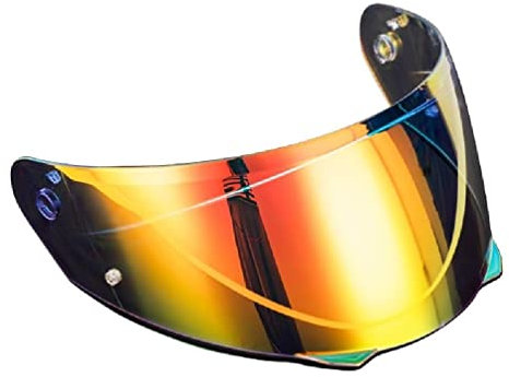 Pellicola for casco professionale Visiera antiappannamento Casco for motociclista colorato Materiale PC utilizzato for casco HJC C70 P11 protettivo facile da installare Casco trasparente e resistente