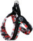 Tre Ponti Geschirr Easy Fit Soft Mesh mit Click Verschluss, Farbe:Camouflage rot, Größe:Gr 2. / 32-37cm / bis 5kg