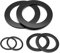 Zeayebsr 6pcs Piscine O-O'Ring pour Intex,joint plat caoutchouc，Piscine Caoutchouc Joints Rondelles Joint rond - pour pièces de piscine Intex 10747,25006,25010,28633,28635 28621 ect