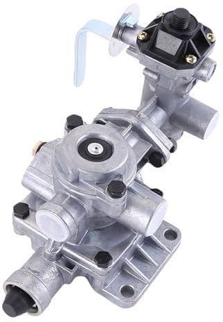 Valvola freno rimorchio 4 livelli regolatore freno doppio circuito 9710025700 compatibile per diversi semirimorchi regolatore di forza frenante valvola freno rimorchio