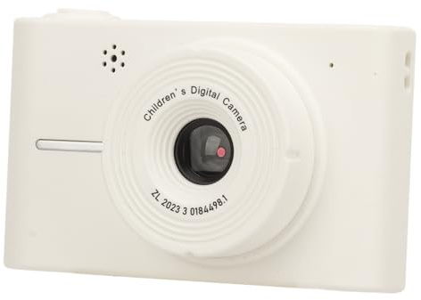 Appareil Photo Numérique 40MP 1080P Double Objectif Zoom 8X écran IPS Filtre de Cadre Photo Anti-secousse Appareil Photo Numérique Selfie Autofocus avec Jeux éducatifs, pour