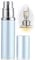 ASADAYS Perfume Atomiser Refillable - 10ml Portable Travel Spray Bottle, Leak Proof Mini Size Perfume Atomizer Bottom Filling, Cologne Dispenser with Men and Women (CA 10ml, Cornwall Sea Blue)