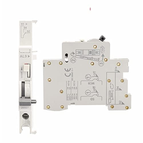 GYM9 1A-63A MCB Contatto Ausiliario Contatto Ausiliario for C65N MCB Interruttore DI Ausiliario SD Accessorio 1 Pz(AU9-OF Auxiliary)