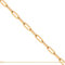 Rodium – Goldkette 14 Karat (585) Goldkette Damen und Goldkette Herren, AnkerketteGold Andere Längen Verfügbar, Unisex Necklace 50 cm 1.60g