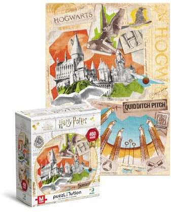 Puzzle 450 elementów. Harry Potter. Hogwarts School