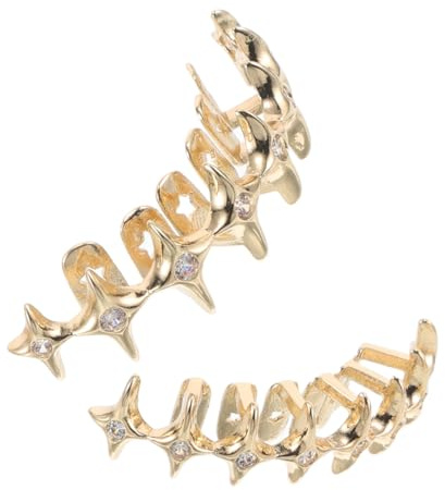 BESPORTBLE Rapper-kostüm-requisite Hip-hop-zähne Gold für Frauen Vergoldete Zähne für Frauen Zähne Party Requisite Schmuck Frau Accessoire Kostüm Zahnschmuck Gold Unecht Diamant Hip-hop