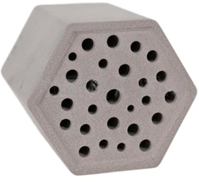 Asukohu Beton Bienenhotel, Gartendekoration, Bienenhaus, Lebensraum, Unterschlupf für den Außenbereich, bietet sicheren Nistplatz, wasserdichtes Betonhotel