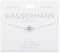Depesche 4715-038 Armband für Damen mit dem Sternzeichen-Symbol Wassermann als Anhänger, versilbert, variabel in der Länge tragbar (15 - 20 cm), ideal als Geschenk für die Partnerin, (beste) Freundin