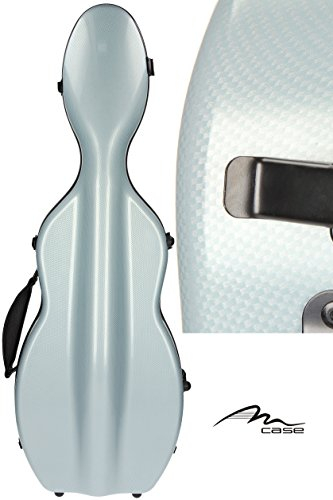 Geigenkoffer Glasfaser Ultra light 4/4 blue graphite M-Case