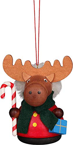 Christbaumschmuck Wackelmännchen Elch - 7,5 cm