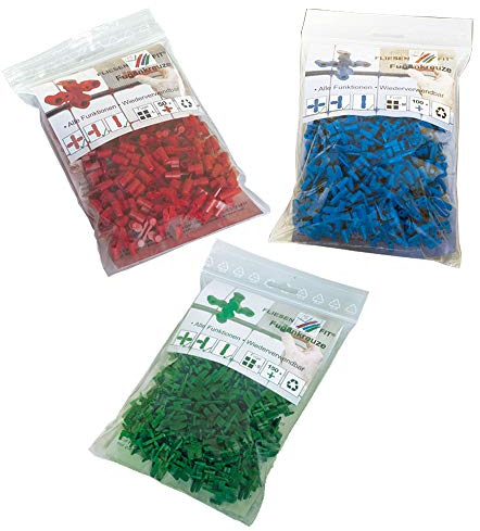 300 Fliesenkreuze 6 Fugen Größen Fliesenabstandshalter Fugenkreuze