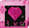Kosmos 3493 CREATTO Love 3D-Leuchtfiguren entwerfen, 3D-Puzzle-Set für Herz, Rose, Schmetterling oder Bilderrahmen, gestalte kreative Zimmer Deko, 77 Steckteile, 40-TLG. LED-Lichterkette