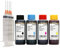 4 x 100 ml Recharge d'encre compatible pour HP 30, 31, 32 Smart Tank 315, 450, 455, 457, 550, 555, 559, 570, 655 CMYK (non OEM)