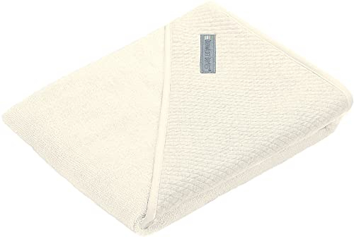 Odenwälder Frottee Kapuzenbadetuch Handtuch 100x100 cm uni nature | 32026-608
