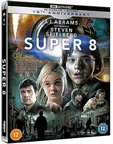 Super 8 4K, Blu-ray, Steelbook, 4K UHD Blu-ray + Blu-ray, 10TH Anniversary Edition, Zavvi exklusive, mit deutschem Ton auf beiden Discs, Uncut, Regionfree