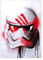 Displate Star Wars Metal Poster Magnetische Befestigung Offiziell Lizenziert Bilder Helmets Graffiti - Finn Stormtrooper Graffitti Helmet Poster Größe 67,5x48cm
