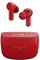 Urbanista Atlanta In Ear Kopfhörer Bluetooth Noise Cancelling, Hybrid ANC, Tiefe Bässe, spritzwassergeschützt, Multipoint Pairing Earbuds, Transparenzmodus, Ladecase kabellos, Vibrierendes Rot