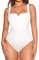 FeelinGirl Square Neck Bodysuit for Women Sleeveless Tummy Control Slimming Bodysuit Going Out Tank Tops White XL