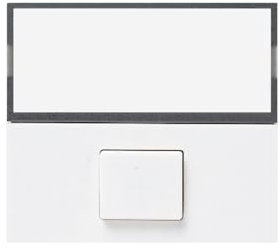 Pulsante C/Targh.Illuminabile Banq AVE 45B88