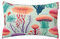 Kissenbezug 40x60cm 2er Set Wetterfest Outdoor Kissen Rot Kissenbezüge, Rechteckig Couch Kissen Qualle Gartendeko Kissenhülle Herbst Outdoorkissen DekoKissen für Patio Balkon Deko Geschenke, L180
