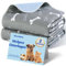 Baodan Waschbar Haustier-Urinunterlage, 2 Pack 60*60 cm Wiederverwendbare Welpenunterlagen Matte für Hunde, Schnell Absorbierend Puppy Pads für Hunde, Katzen, Meerschweinchen