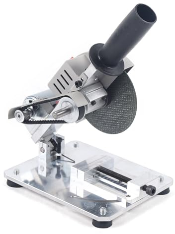 Mini sierra circular de mesa, sierra de hierro, 220 V, compacta y potente, para cortes precisos en metal, madera y plástico